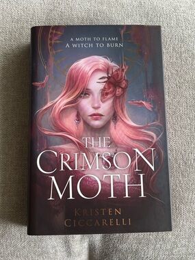 Fairyloot - The Crimson Moth by Kristen Ciccarelli Book